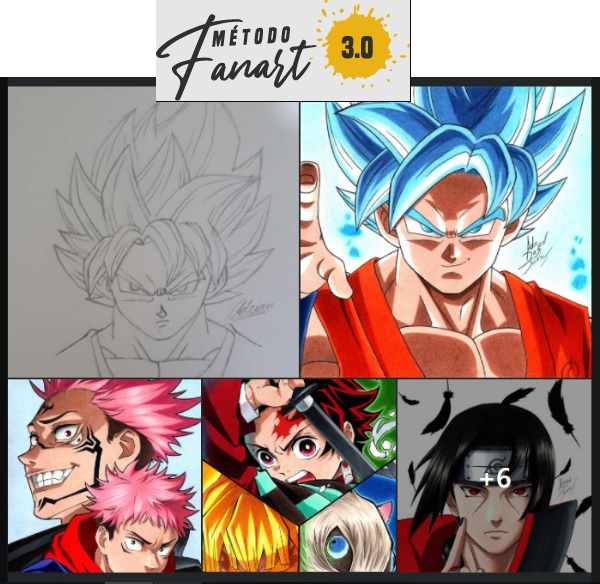 Curso de Desenho Método Fan Art