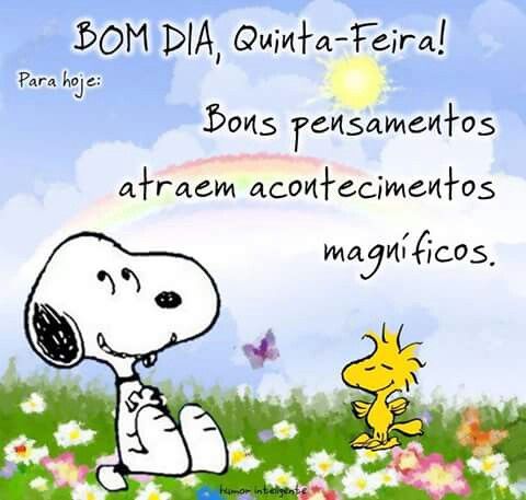 Galera das Ofertas - Frase de Bom dia - Quinta