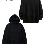 Galera Das Ofertas - Loja - Shopee - Moletom Com Ou Sem Capuz Bolso Canguru Liso Unissex