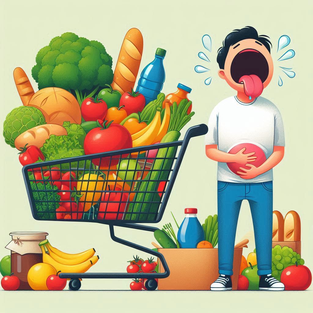 Galera Das Ofertas - Dicas de Economia - 6-Evite Fazer Compras com Fome 004