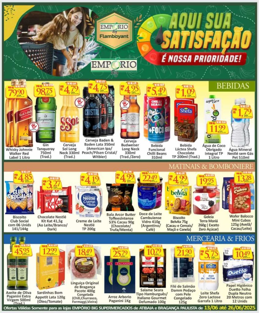 Galera das Ofertas - Ofertas Big Supermercado Atibaia
