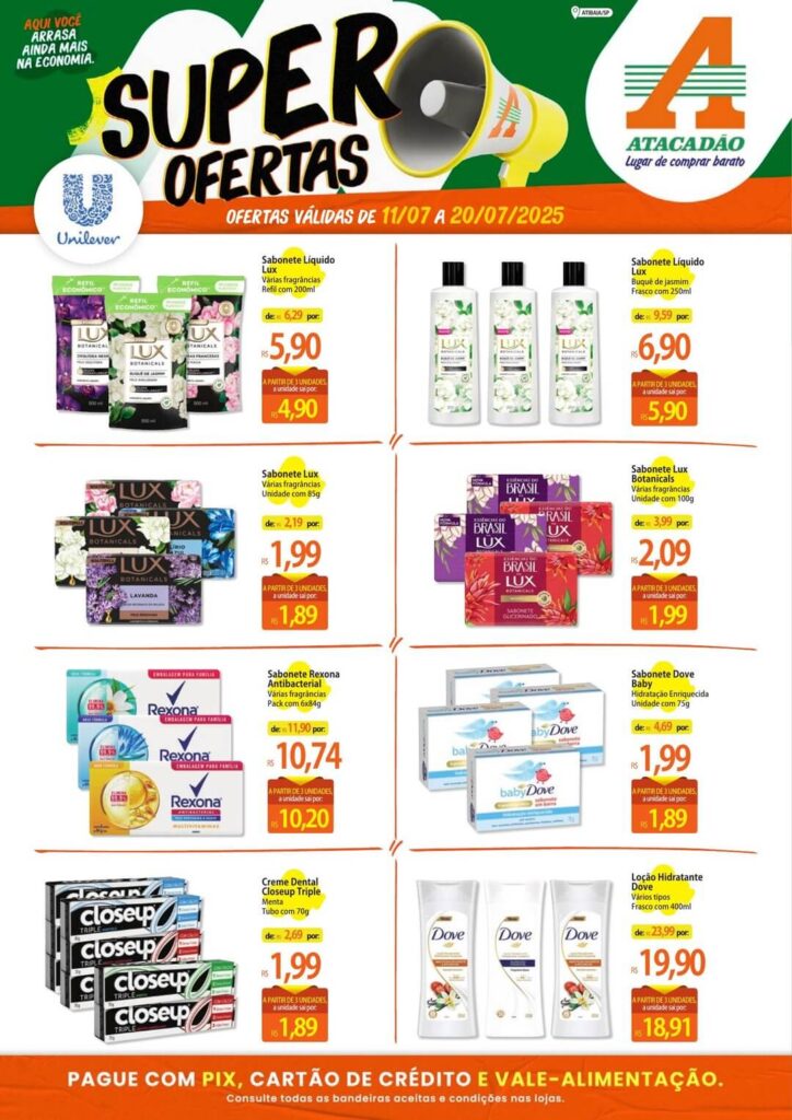 Galera das Ofertas -Atibaia Ofertas Atacadão Supermercado