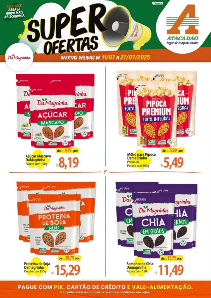 Galera das Ofertas -Atibaia Ofertas Atacadão Supermercado