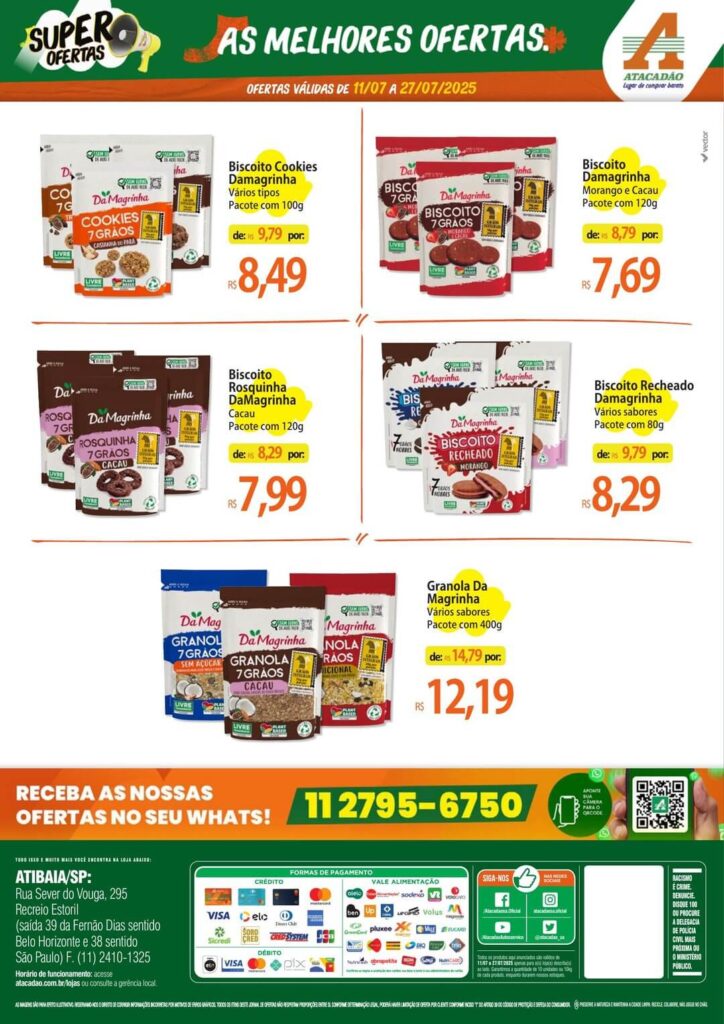 Galera das Ofertas -Atibaia Ofertas Atacadão Supermercado