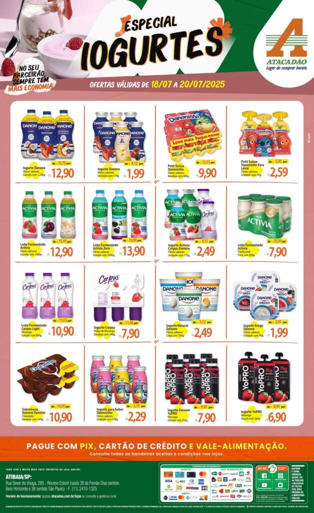 Galera das Ofertas -Atibaia Ofertas Atacadão Supermercado