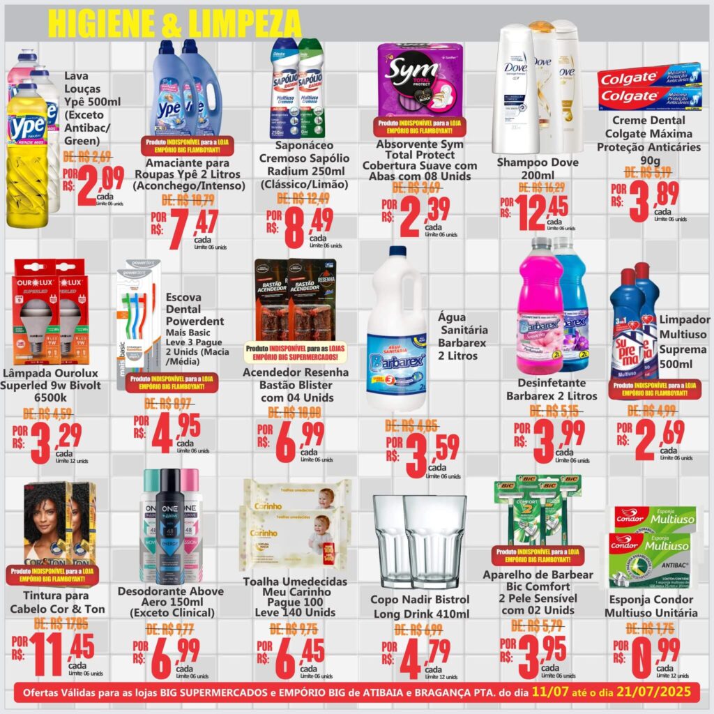Galera das Ofertas - Ofertas Big Supermercado Atibaia