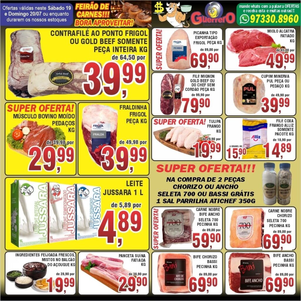 Galera das Ofertas - Atibaia Ofertas Guerrero Supermercado Atibaia
