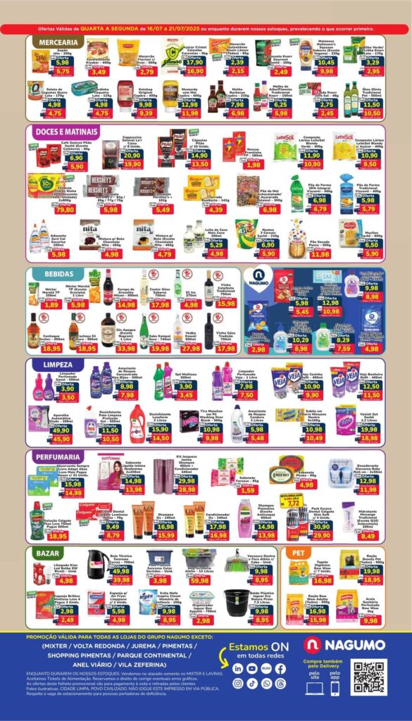 Galera das Ofertas - Atibaia Ofertas Nagumo Supermercado Atibaia