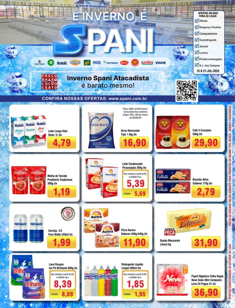 Galera das Ofertas - Atibaia Ofertas Spani Supermercado