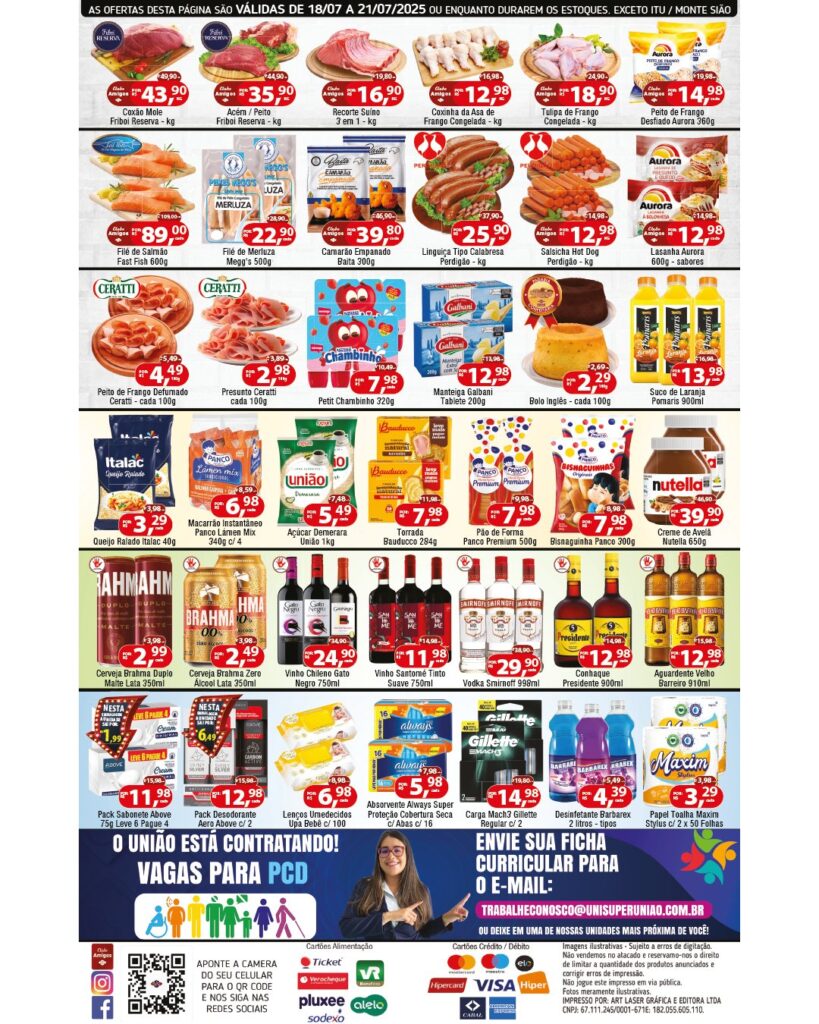 Galera das Ofertas - Atibaia Ofertas União Supermercado