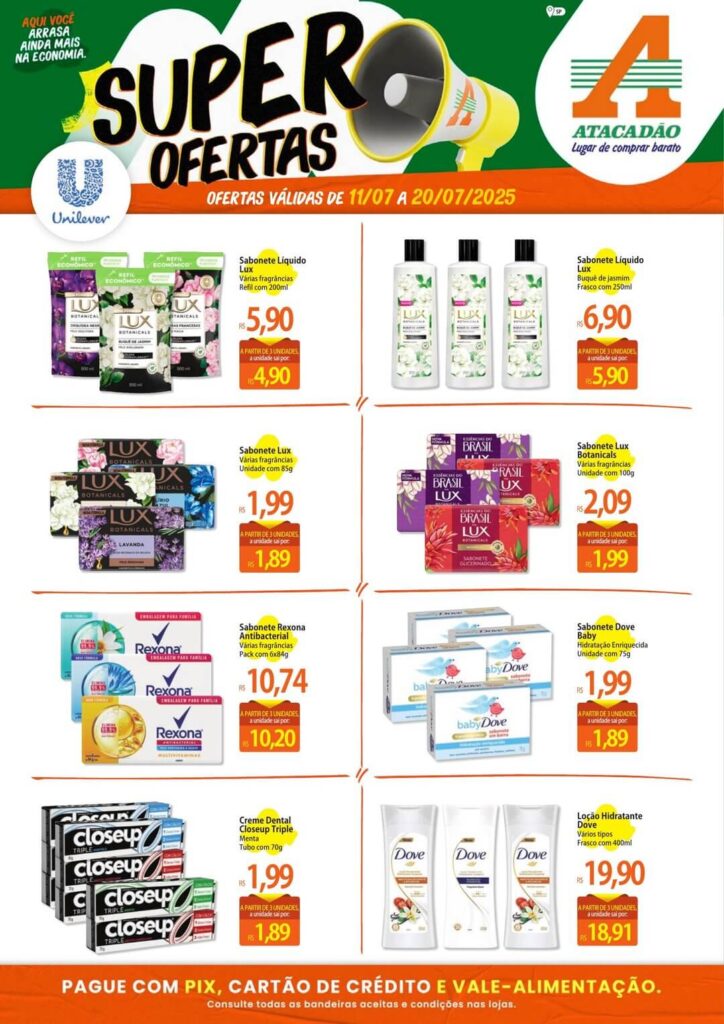 Galera das Ofertas -Jundiai Ofertas Atacadão Supermercado