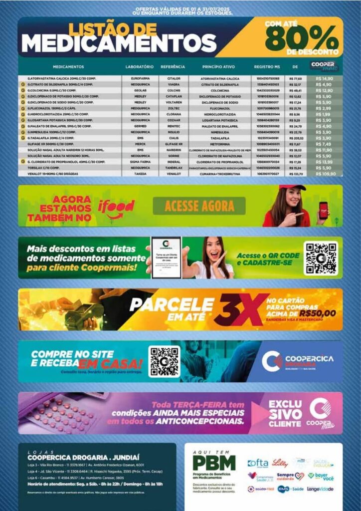 Galera das Ofertas -Jundiai Ofertas Coopercica Supermercado