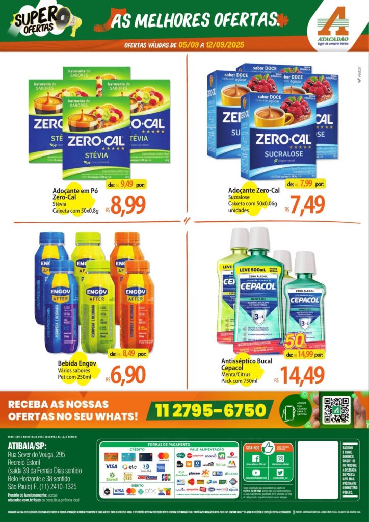 Folheto Atacadão Atibaia - Super Ofertas Hypera [05/09/2025 a 12/09/2025] – Galera das Ofertas