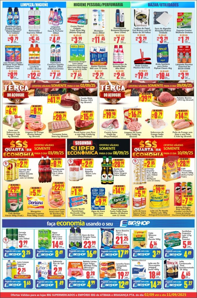 Folheto Big Supermercados Atibaia - [02/09/2025 a 11/09/2025] – Galera das Ofertas