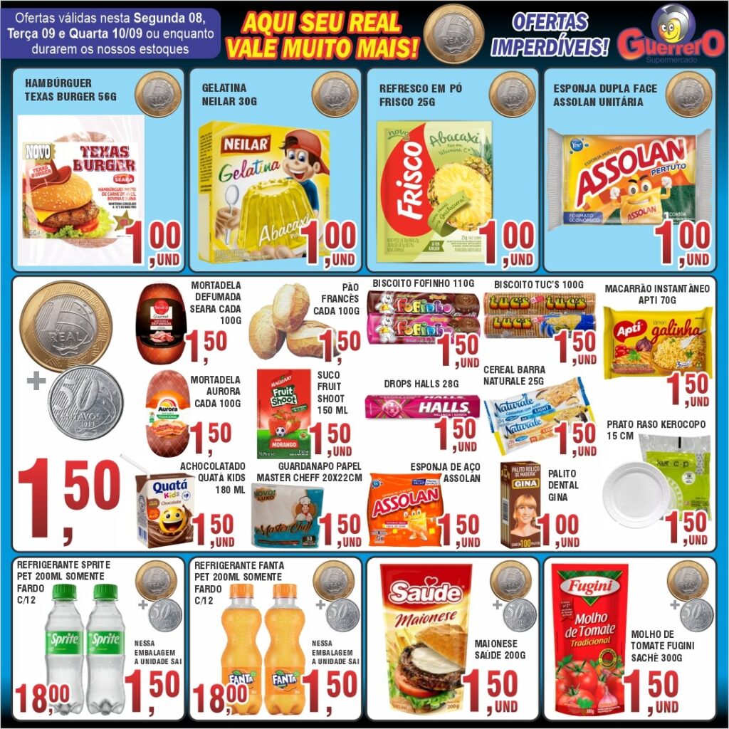 Folheto Guerrero Atibaia - Segund a Quarta [08/09/2025 a 10/09/2025] – Galera das Ofertas