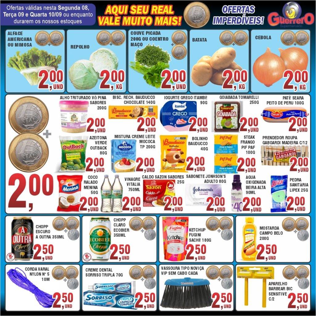 Folheto Guerrero Atibaia - Segund a Quarta [08/09/2025 a 10/09/2025] – Galera das Ofertas
