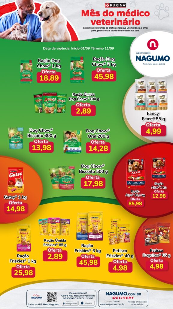 Folheto Nagumo Atibaia - Pets [01/09/2025 a 11/09/2025] – Galera das Ofertas