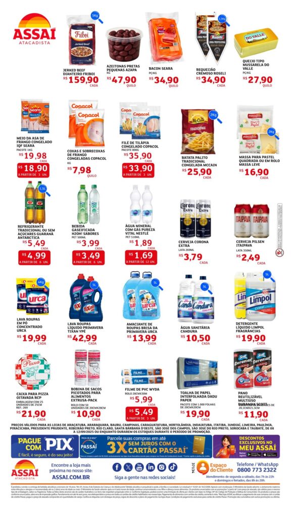 Folheto Assaí Jundiaí - Especial Comerciante [08/09/2025 a 12/09/2025] – Galera das Ofertas
