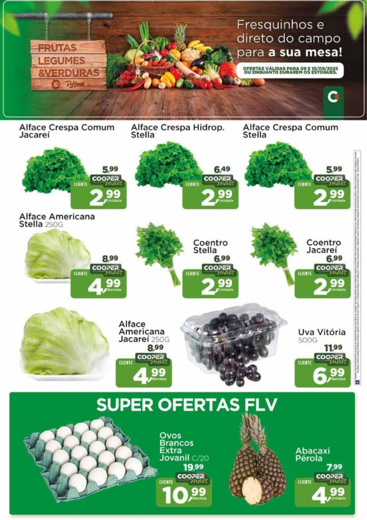 Folheto Coopercica Jundiaí - Feira [09/09/2025 a 10/09/2025] – Galera das Ofertas
