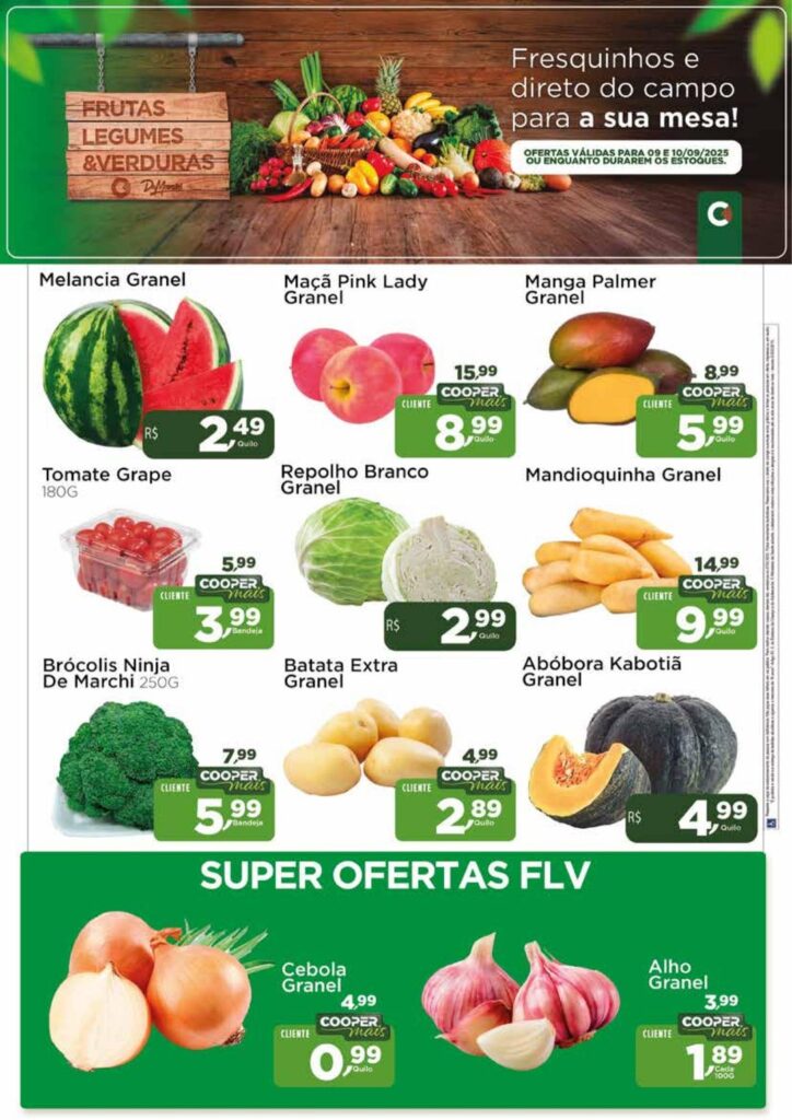 Folheto Coopercica Jundiaí - Feira [09/09/2025 a 10/09/2025] – Galera das Ofertas