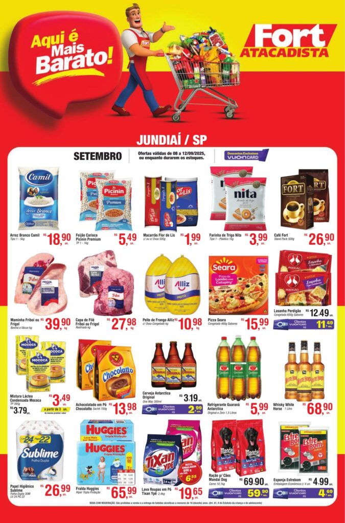 Folheto Fort Jundiaí - Semanal [08/09/2025 a 12/09/2025] – Galera das Ofertas