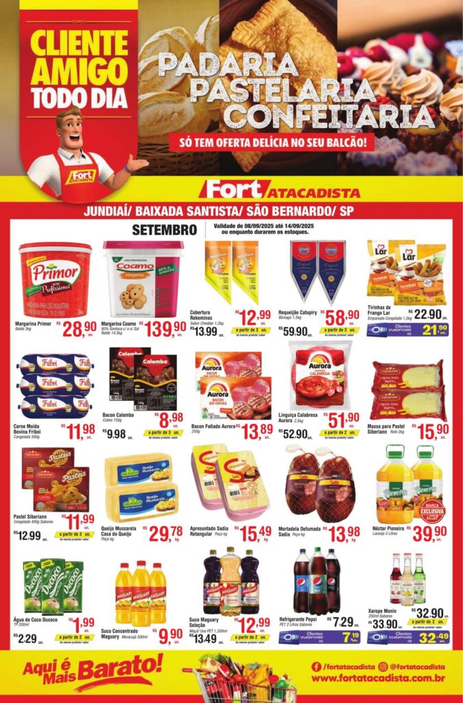 Folheto Fort Jundiaí - Food Service [08/09/2025 a 14/09/2025] – Galera das Ofertas