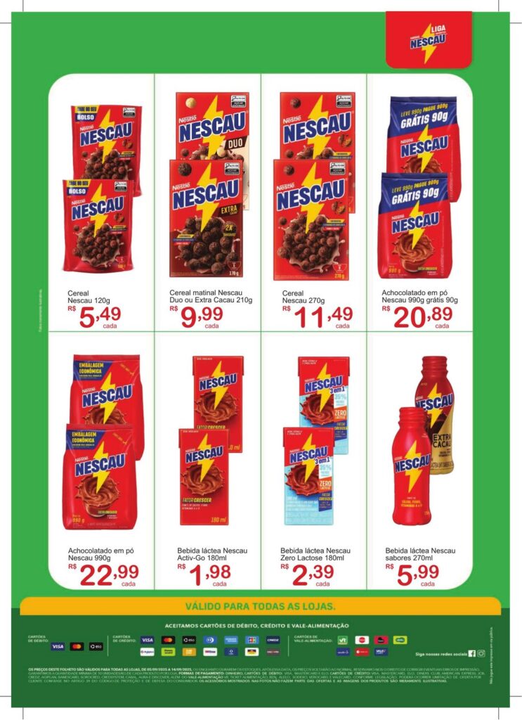 Folheto Giga Jundiaí - Nescau [05/09/2025 a 14/09/2025] – Galera das Ofertas