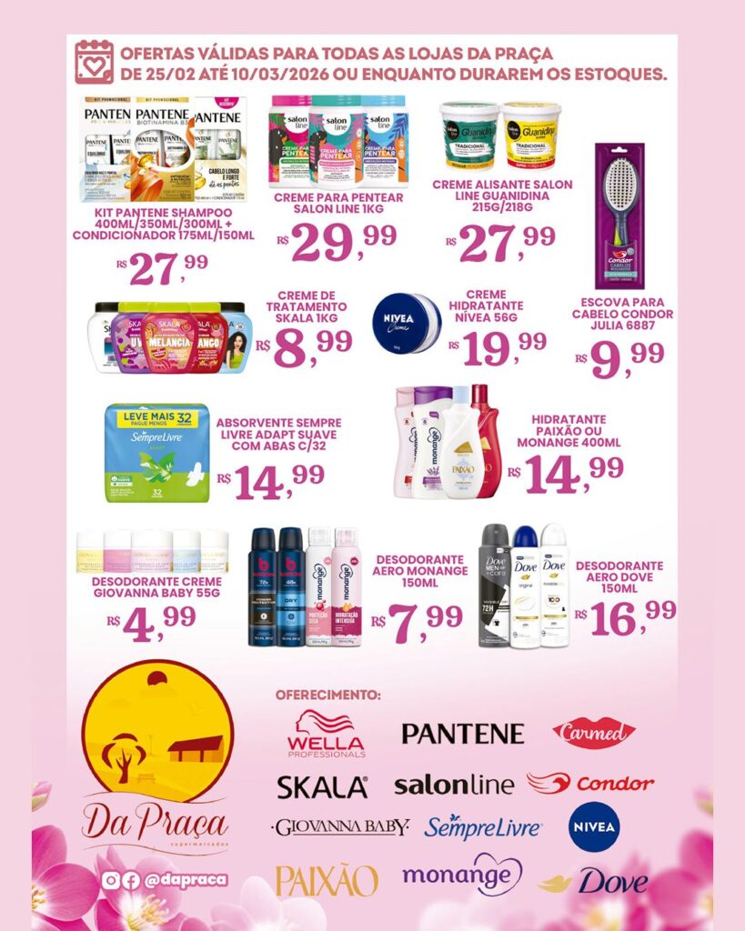 Folheto Dapraca Atibaia - Mês Da Mulher [25/02/2026 a 10/03/2026] – Galera das Ofertas