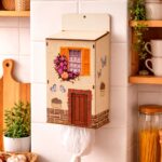 Shopee - Puxa Saco De Parede Mdf Casinha