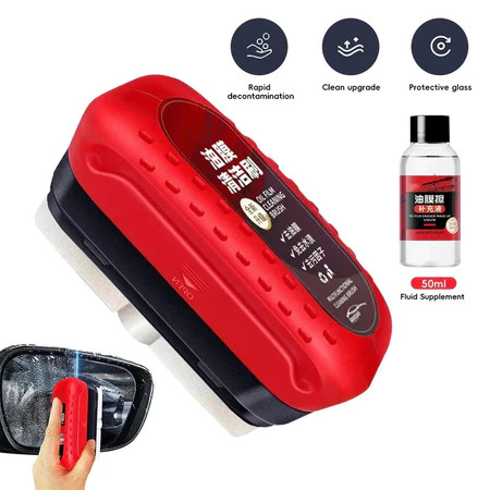 Escova De Limpeza De Filme De Óleo Automotivo , Limpador De Vidro De Carro Pára-Brisa Evita Chuva E Nevoeiro , Capacidad | Shopee Brasil