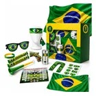 Kit Torcedor Brasil 12 Peças, Ideal Para Copa Do Mundo 2026