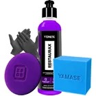 Kit Restaurador Plástico Restaurax 240ml Aplicador Luva Cor Roxo