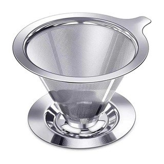 Cafe Filtro Coador Inox Reutilizavel Naoprecisa de papel